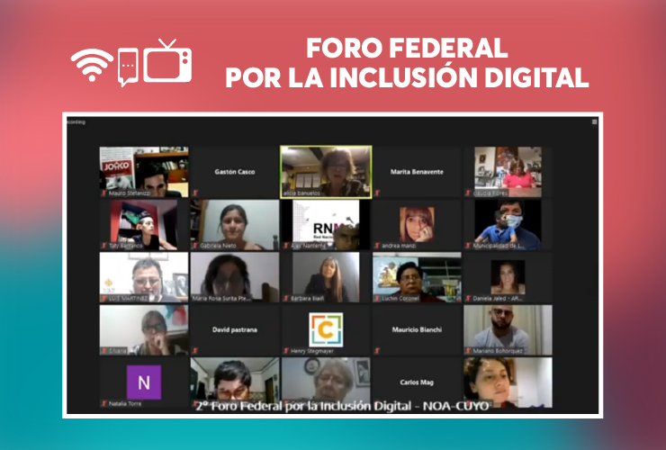 San Luis, presente en el Foro Federal por la Inclusión Digital NOA y Cuyo