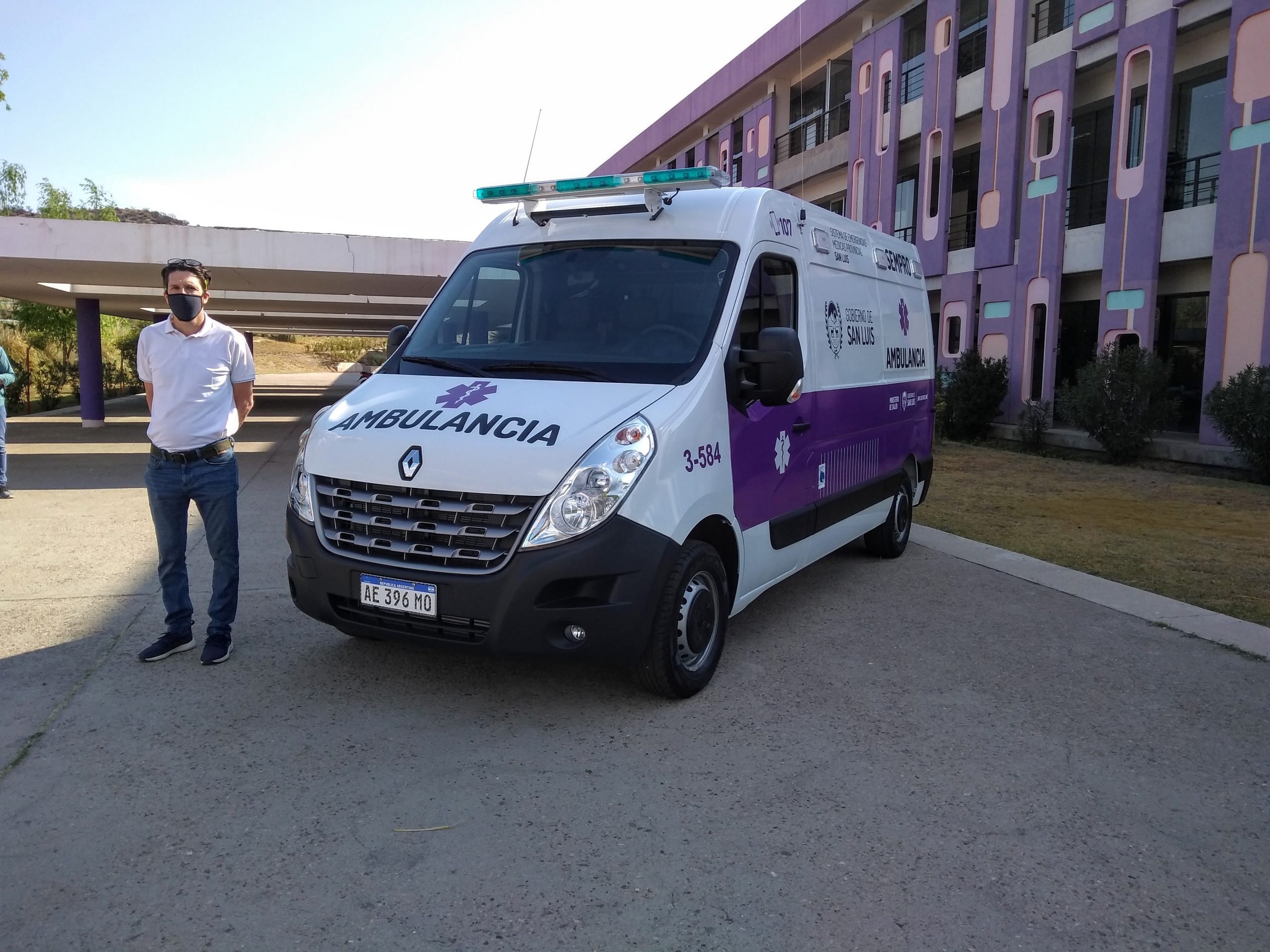 SEMPRO recibió una nueva ambulancia de alta complejidad