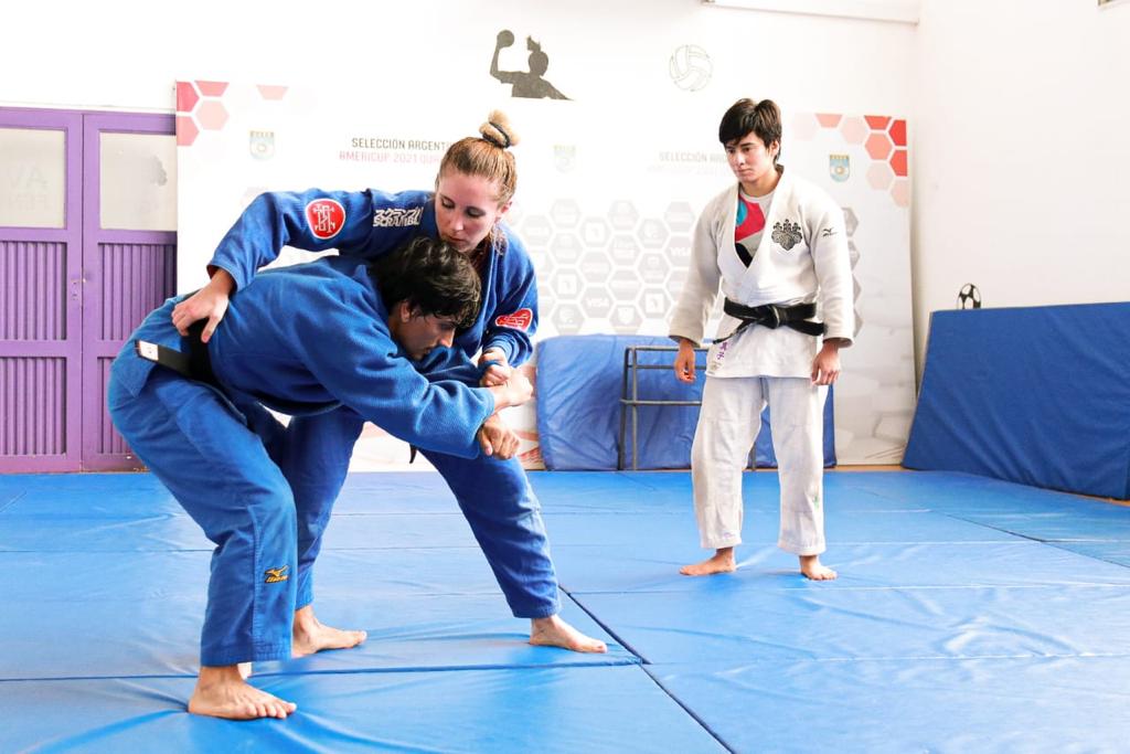 Los entrenamientos de judo volvieron a pleno con un campus en el “Ave Fénix”