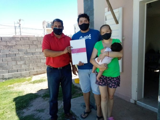 Readjudicaron una vivienda social en la ciudad de San Luis