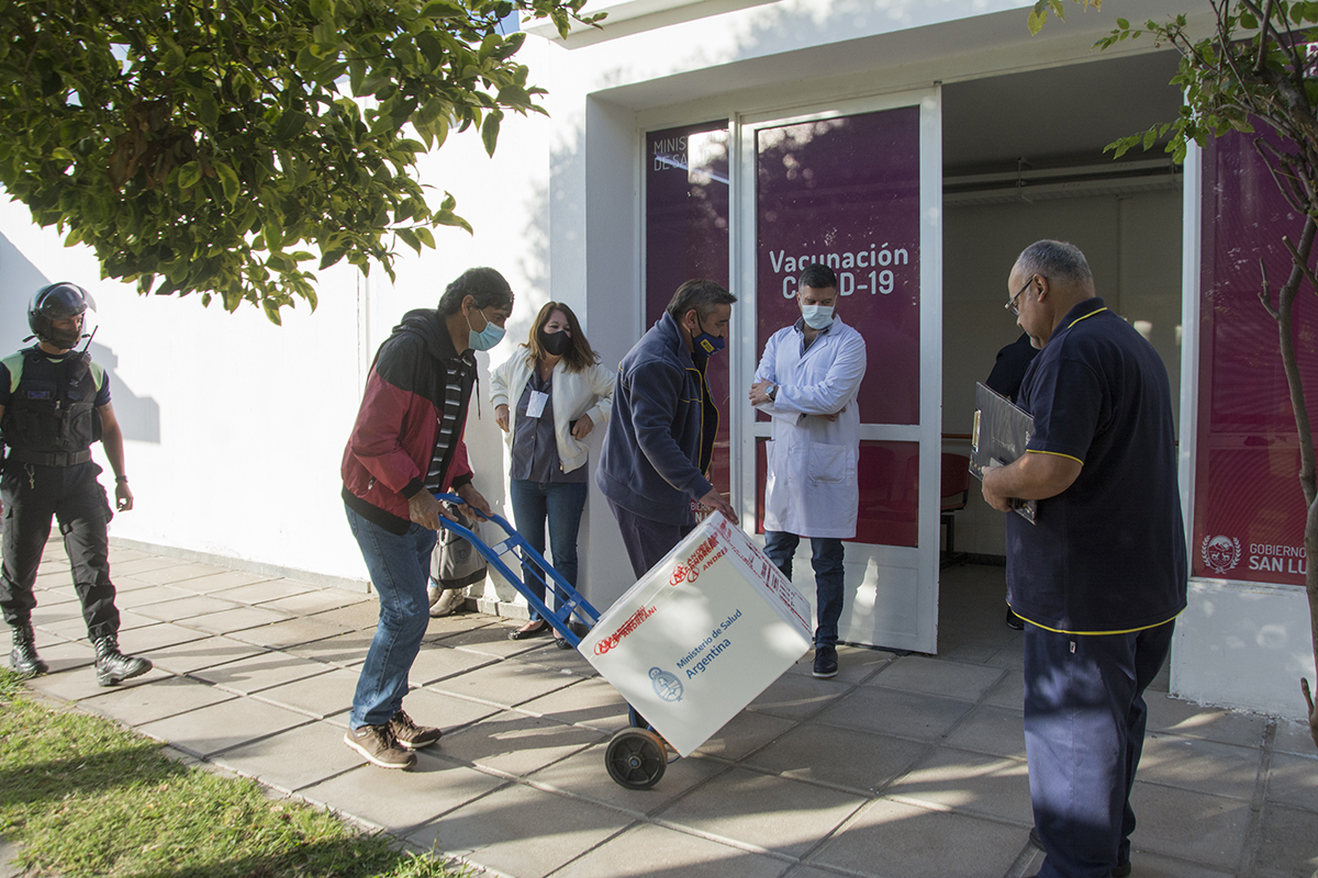 CORREGIDA (PUBLICAR SABADO) Este domingo llegan a la provincia 4.200 dosis más de la vacuna Sputnik V