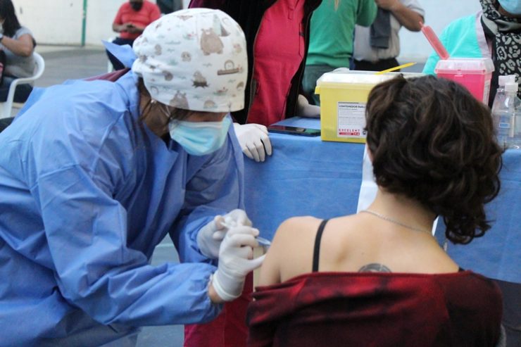 Fueron convocadas 900 personas para vacunarse en la ciudad de San Luis