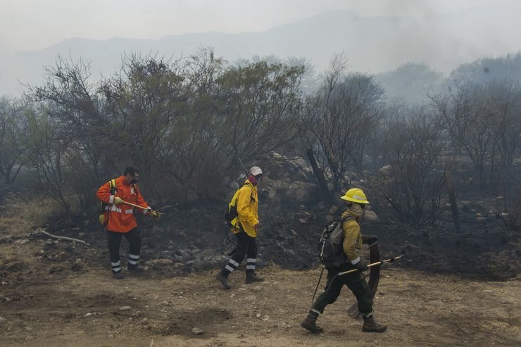 San Luis Solidario presentó los alcances del seguro que beneficia a los bomberos voluntarios