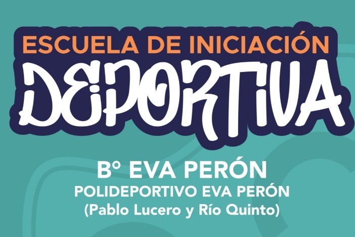 Una escuela de iniciación deportiva funcionará en el barrio Eva Perón de la ciudad de San Luis