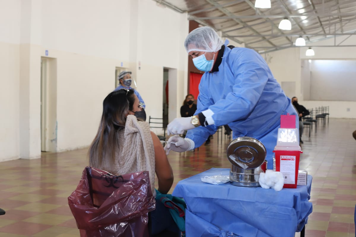 En Fraga se convocó a 312 vecinos para vacunarse contra el COVID-19