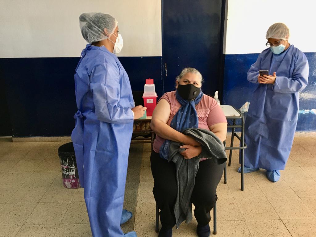 En Candelaria citaron a más de 300 personas para ser inmunizadas