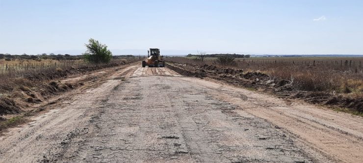 Obras Viales: repavimentan el tramo Juan Llerena – Saladillo