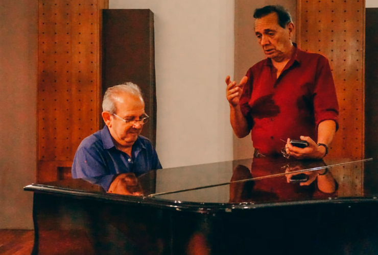 Ricardo “Chiqui” Pereyra pasó por la Casa de la Música
