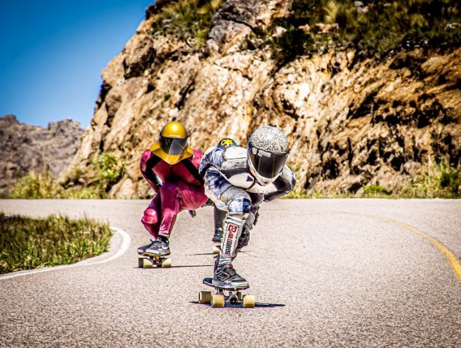 Comienza la segunda fecha del Downhill Skate en Merlo