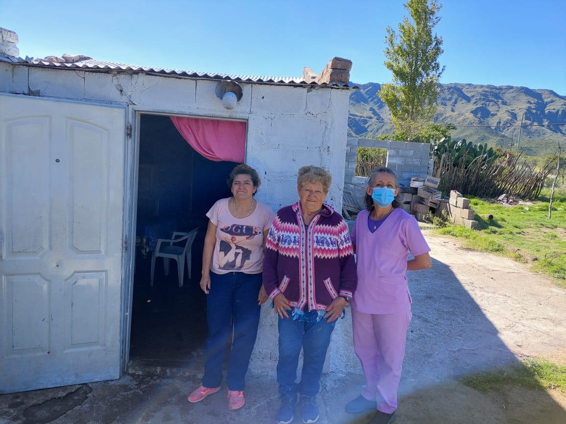 Más acciones por el Día Internacional de las Mujeres Trabajadoras: personal de Salud recorrió la zona rural de Papagayos