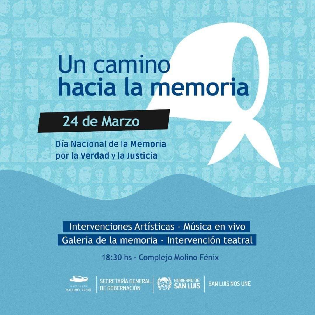 El Gobierno provincial presenta “Un camino hacia la memoria”: una jornada conmemorativa de reflexión