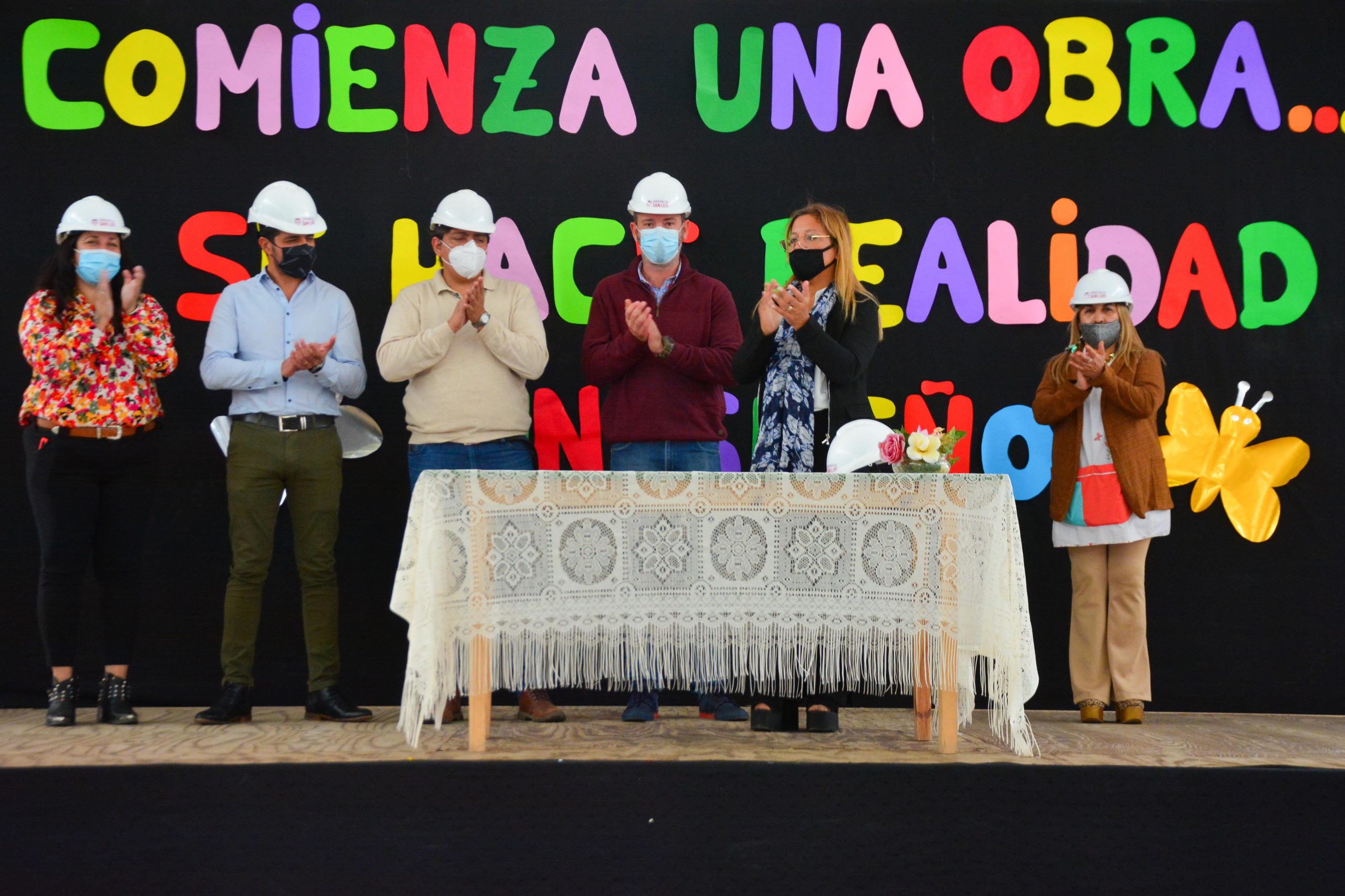 Iniciaron las obras de refacción y mantenimiento de la escuela “Juan Tulio Zavala” de la ciudad de San Luis