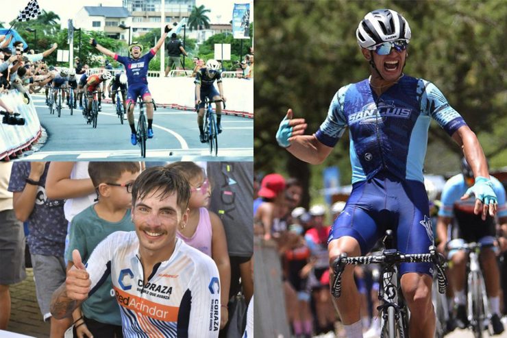 Mauricio Quiroga y Tomás Moyano competirán en el Panamericano de ciclismo en ruta para la Selección Argentina