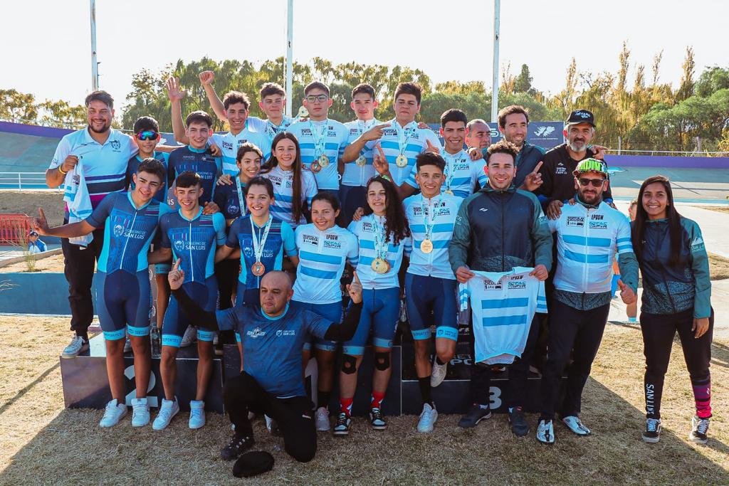 Histórico triunfo de San Luis en el Campeonato Argentino de Pista