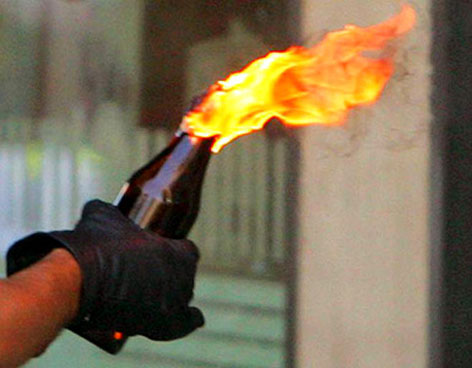 Foto ilustrativa- Las bombas no provocaron daño en la Comisaría