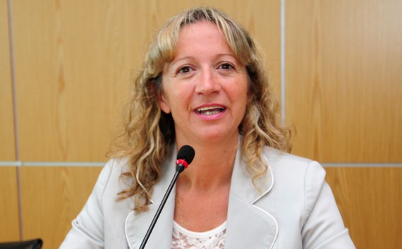 La ministra de Deporte, Celia Sanchez