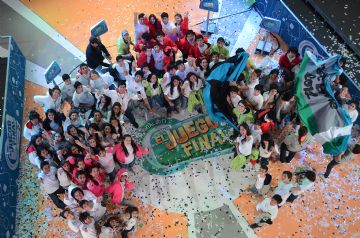 Alumnos de diferentes escuelas de la provincia, participaron de 'El Juego Final 2'.