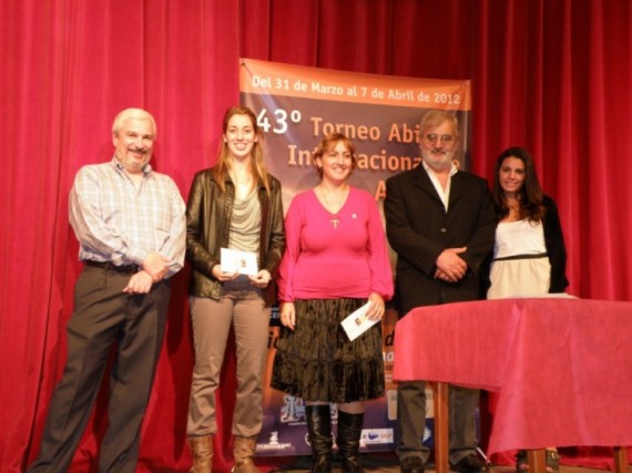 Entrega de Premios en Mar del Plata.