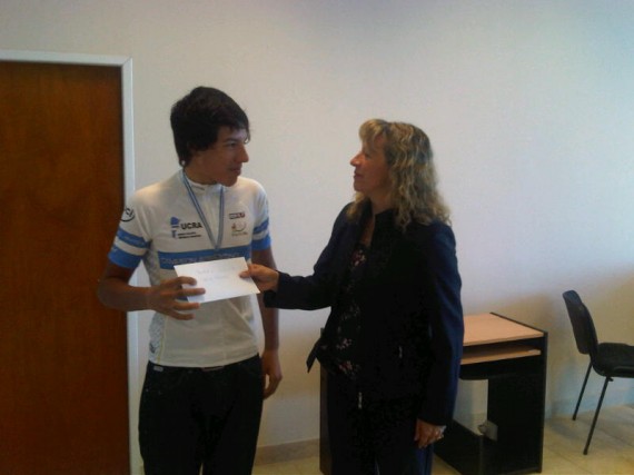 El Gobierno de la Provincia respalda al ciclista Brian Villa en los Panamericanos de Ciclismo de Montaña