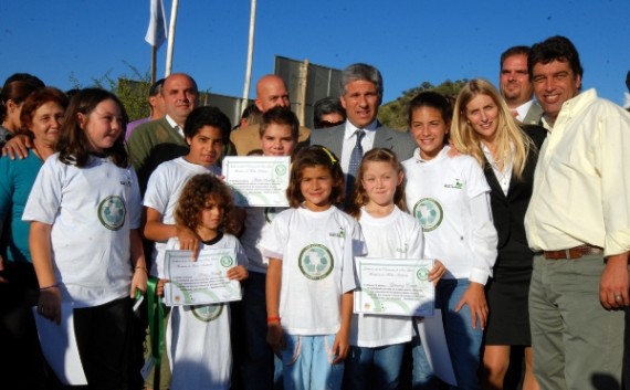 El gobernador de San Luis, CPN. Claudio Poggi inauguró tres terrenos 'remediados'