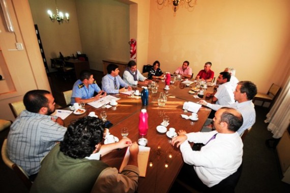 La reunión se realizó en la sede central de la Cámara Industrial de San Luis.
