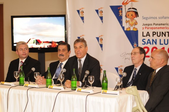 Los miembros del Comité Olímpico Argentino destacaron la originalidad del proyecto que impulsa a La Punta como sede de los Juegos Panamericanos y Parapanamericanos