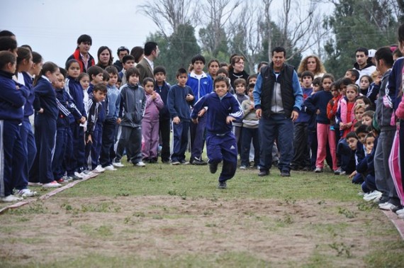 Las actividades se llevaron a cabo en el Polideportivo Municipal de Justo Daract.