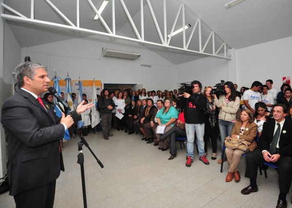 “Si alguien nos califica y nos premia, es porque estamos dando bien los pasos”, fueron las palabras del gobernador de la Provincia, CPN. Claudio Poggi.