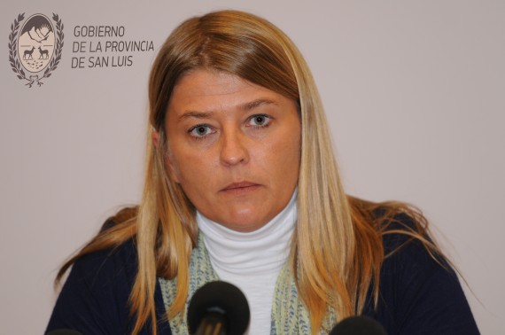 La ministra de Turismo y Las Culturas,Cecilia Luberriaga.