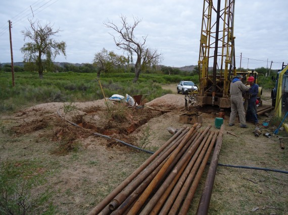 La población de La Calera se encuentra con amplia expectativa por ver construido el pozo de captación.