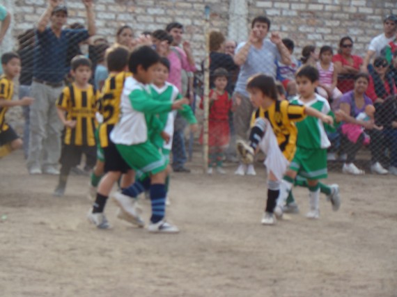 Este sábado por la tarde comenzó a disputarse la segunda fecha del fútbol infantil en Villa Mercedes.