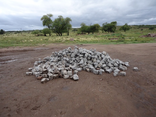 Granitullo producido en Potrerillos