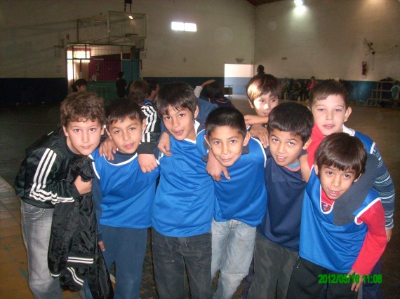 Se desarrolló el primer encuentro de fútbol 5 para los niños de 9 a 12 años.