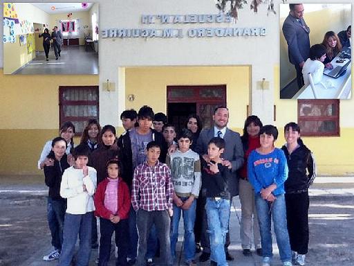 El ministro Sosa visitó la Escuela Hogar Granadero Aguirre de La Totora