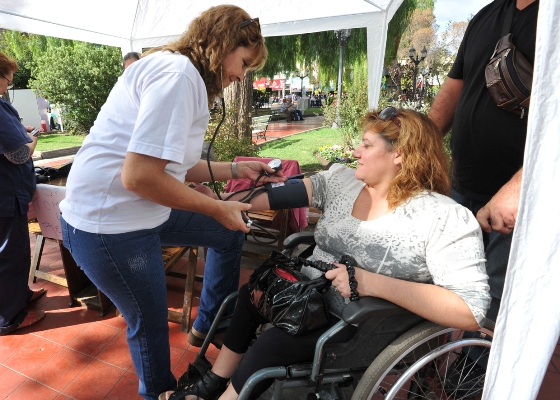 El Ministerio de Salud atendió el requerimiento de miles de personas que acercaron a las festividades religiosas