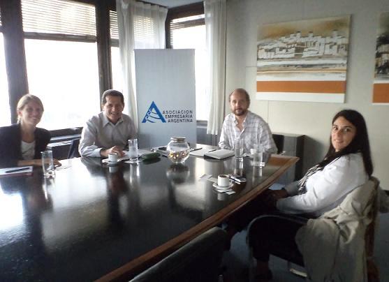 Funcionarios del Ministerio de Educación se reunieron con la Asociación Empresaria Argentina (AEA)