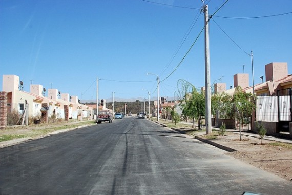 Se concretó el sueño del pavimento de 11 cuadras. 