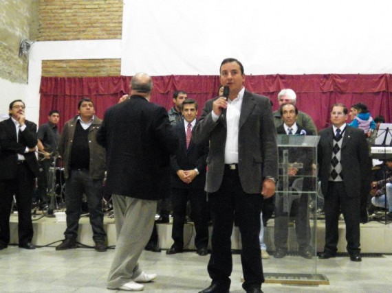 Funcionarios del Gobierno participaron de la celebración del Pentecostés del Consejo Pastoral Evangélico de la Ciudad de San Luis.