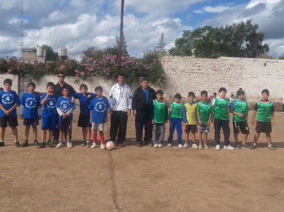 Los alumnos de las escuelas Nº 50, 95, 255 y del Instituto San José demostraron sus habilidades en el fútbol.