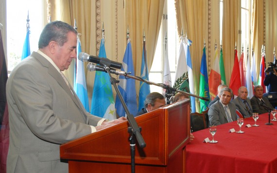 El presidente del Superior Tribunal de Justicia Dr. Horacio Guillermo Zavala Rodríguez.