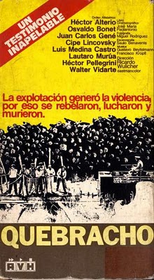 Afiche de la película Quebracho.