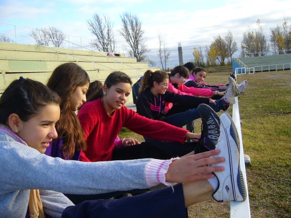 Se realizó, en Lujan, un nuevo encuentro de atletismo, con niños de 6 a 12 años.