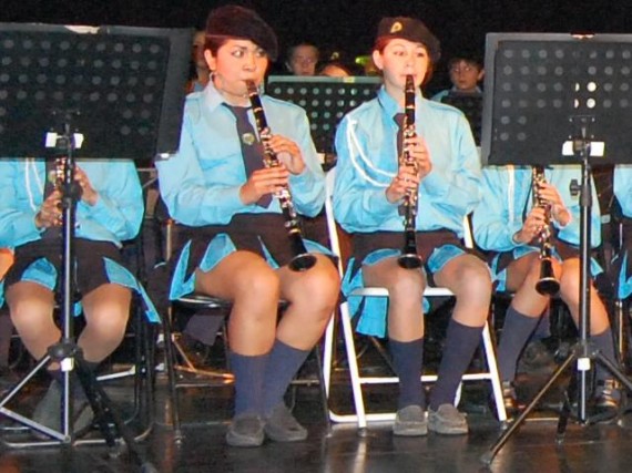 La Banda de Música Infanto Juvenil de la Provincia, se prepara para ofrecer un concierto de Gala en el Centro Cultural Puente Blanco.
