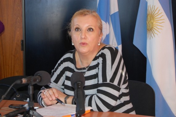 Liliana Bartolucci, responsable del Centro Cultural Puente Blanco.