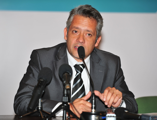 En conferencia de prensa, el ministro Emer informó sobre el lanzamiento del Plan Estratégico de Gas para la ciudad capital.