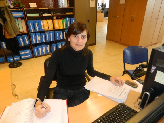 María Eugenia Palacio, perteneciente al Programa Recursos Humanos del área de Asuntos Profesionales del Ministerio de Salud.