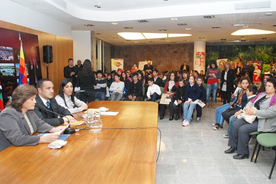 El acto se desarrolló en el Salón Blanco de Terrazas del Portezuelo.