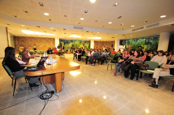 Se llevaron a cabo en el Salón Blanco de Terrazas del Portezuelo las capacitaciones a cargo del personal del Hospital Garrahan.