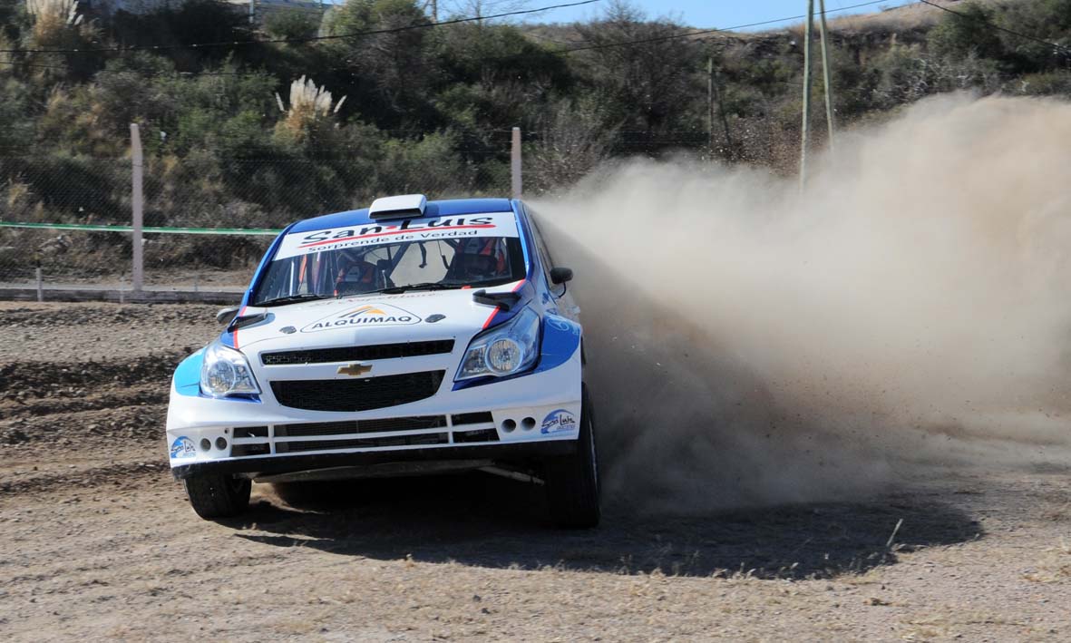 Federico Bassi rumbo al Rally de Goya