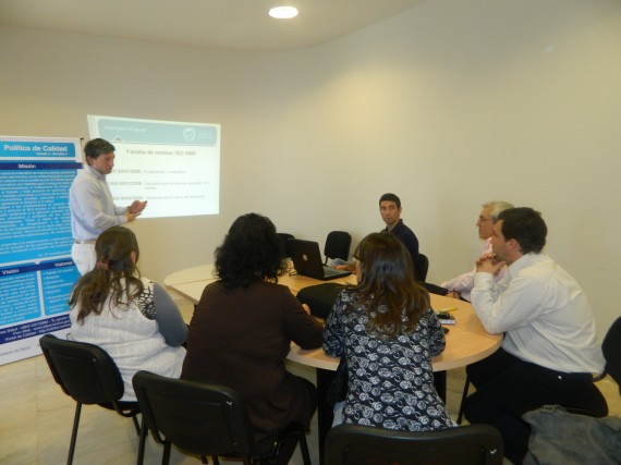 La capacitación se realizó en  las oficinas Ministerio de Salud de Terrazas del Portezuelo.